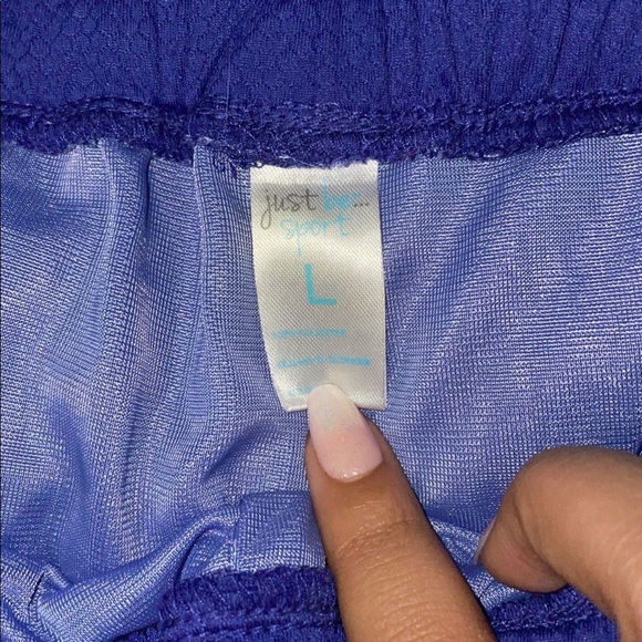 purple athletic shorts - Picture 5 of 5